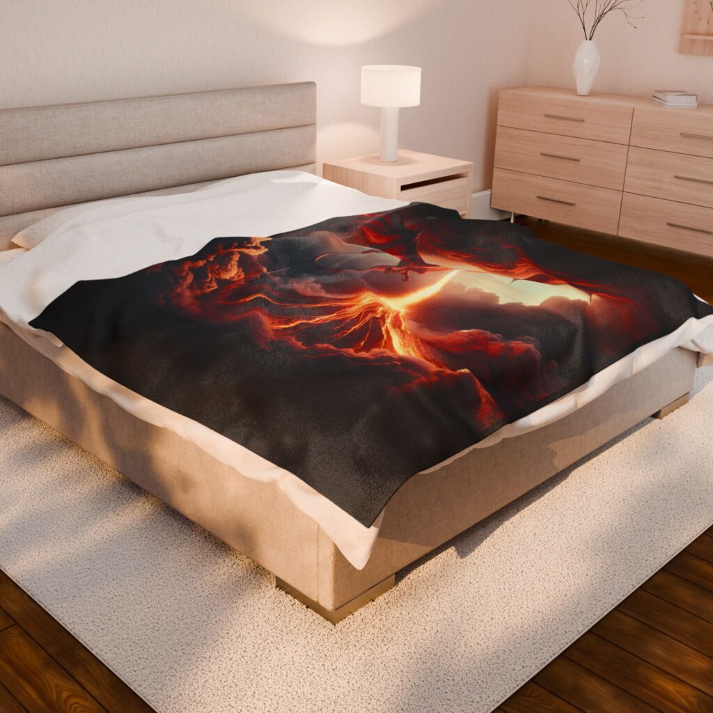 Dragon Battle Plush Blanket: Epic Comfort for Fantasy Fans