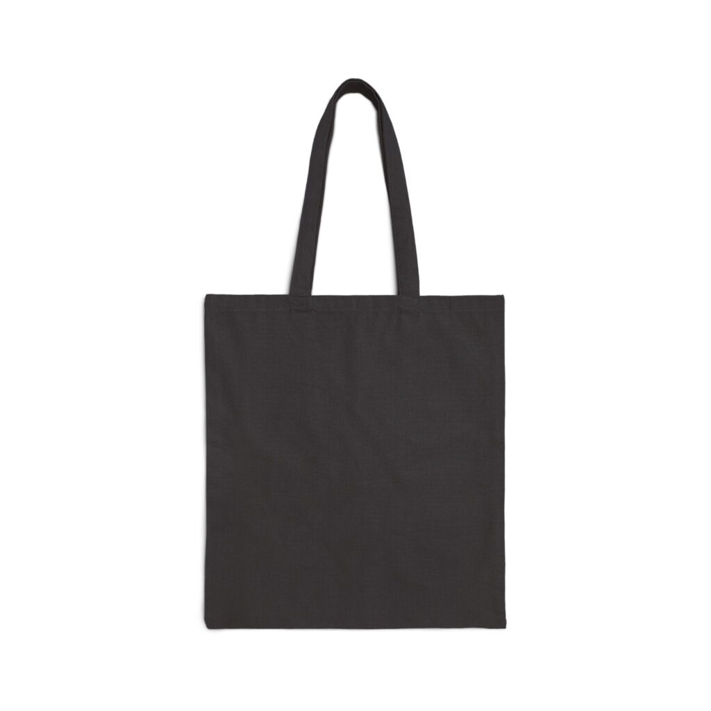 Dragon Duel Canvas Tote Bag: Epic Fantasy Style