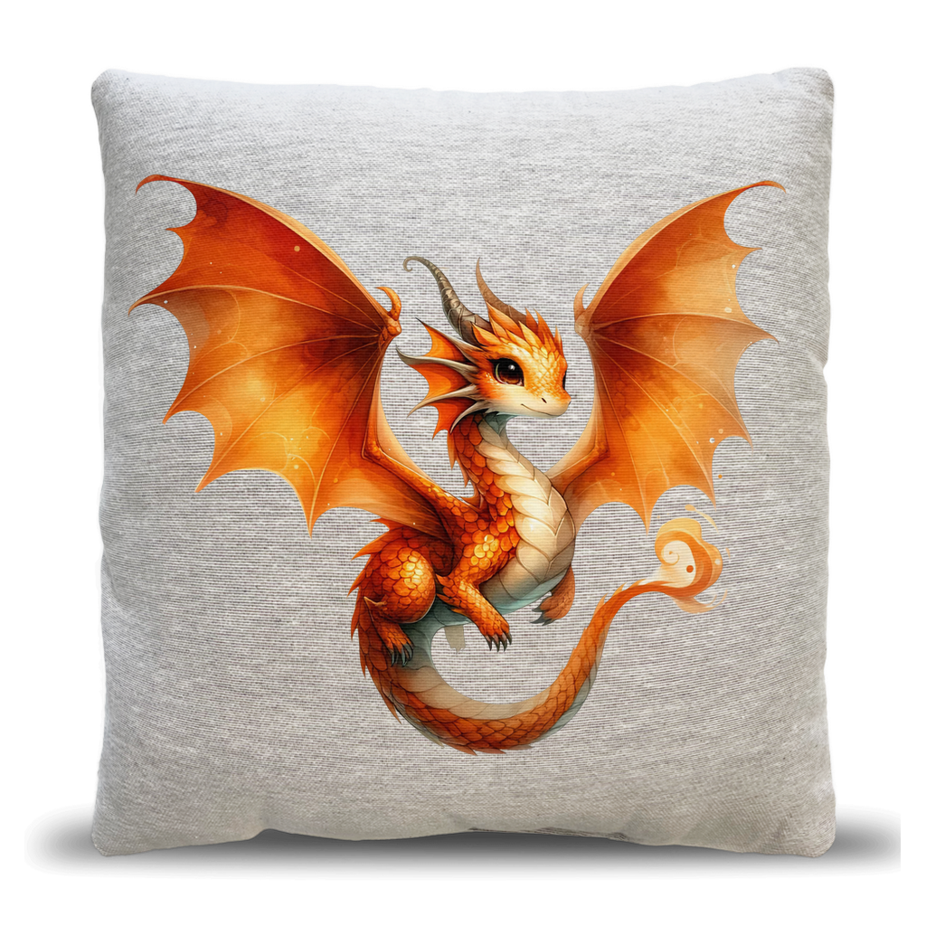 Cute Dragon Pillow | Whimsical Fantasy Throw Cushion 5 Cute dragon pillow | whimsical fantasy throw cushion - image 5