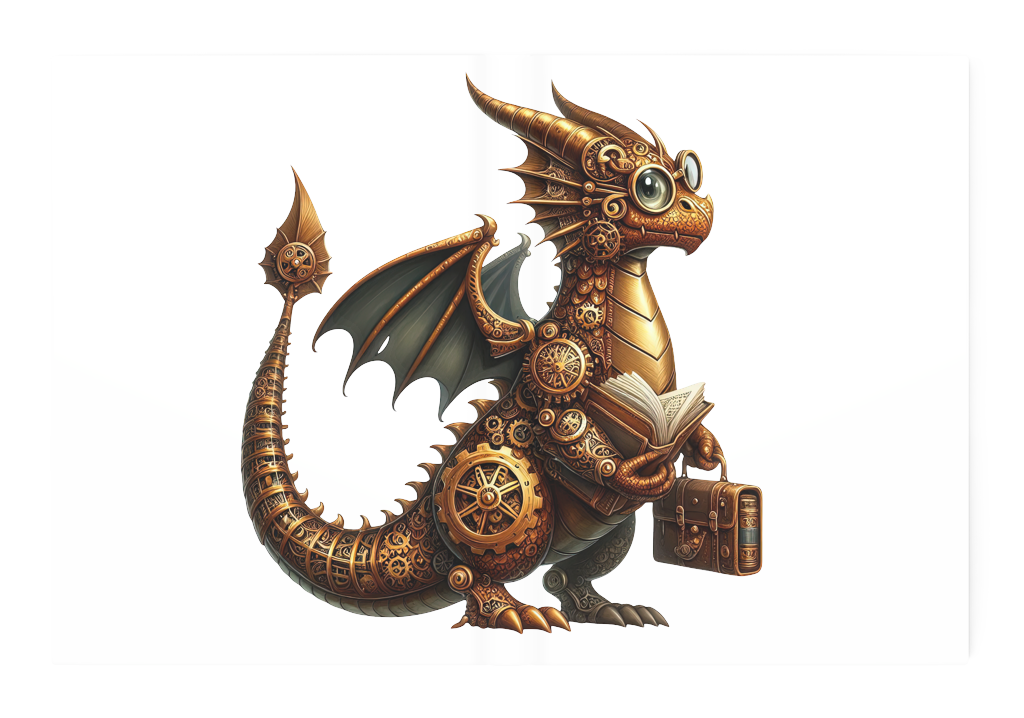 Clockwork Scholar Dragon Journal 1 Clockwork scholar dragon journal