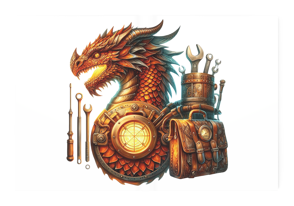 Steampunk Dragon Engineer Journal
